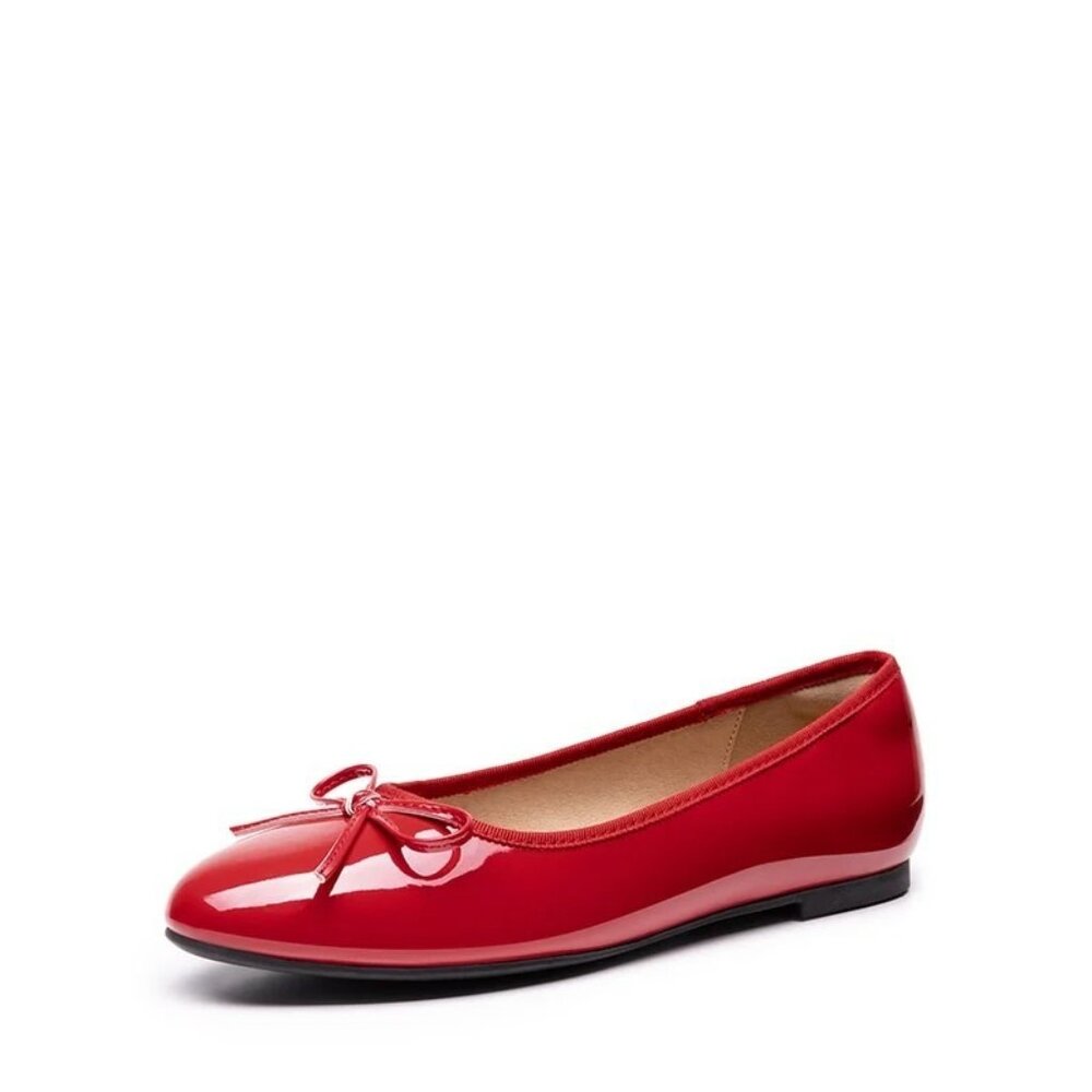 DREAM PAIRS Bow Dual-tone Cap Toe Flats US 8.5 NEW